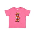 thumbnail image 1 of Inktastic Fire Truck Firefighter Bear Boys or Girls Baby T-Shirt, 1 of 5