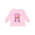 thumbnail image 1 of Inktastic Fire Truck Girl 3rd Birthday Girls Long Sleeve Toddler T-Shirt, 1 of 5