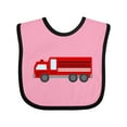 thumbnail image 1 of Inktastic Fire Truck (Red) Boys or Girls Baby Bib, 1 of 4