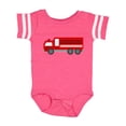 thumbnail image 1 of Inktastic Fire Truck (red) Boys or Girls Baby Bodysuit, 1 of 5