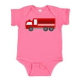thumbnail image 1 of Inktastic Fire Truck (red) Boys or Girls Baby Bodysuit, 1 of 5