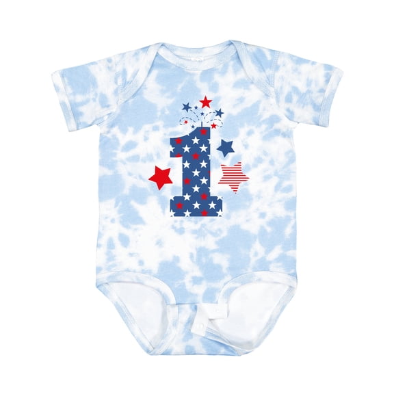 Inktastic Firecracker 1st Birthday Boys or Girls Baby Bodysuit
