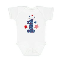 Inktastic Firecracker 1st Birthday Boys or Girls Baby Bodysuit