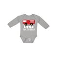 thumbnail image 1 of Inktastic Firefighter Childs Little Volunteer Boys or Girls Long Sleeve Baby Bodysuit, 1 of 5