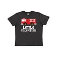 thumbnail image 1 of Inktastic Firefighter Childs Little Volunteer Youth T-Shirt, 1 of 5