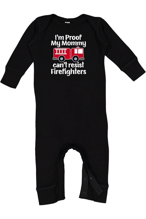 Firefighter Daddy Baby Fireman Baby Romper Coveralls