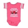 thumbnail image 1 of Inktastic Firefighter Daddy Baby Fireman Boys or Girls Baby Bodysuit, 1 of 5