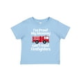 thumbnail image 1 of Inktastic Firefighter Daddy Baby Fireman Boys or Girls Baby T-Shirt, 1 of 5