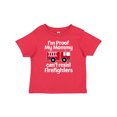 thumbnail image 1 of Inktastic Firefighter Daddy Baby Fireman Boys or Girls Baby T-Shirt, 1 of 5