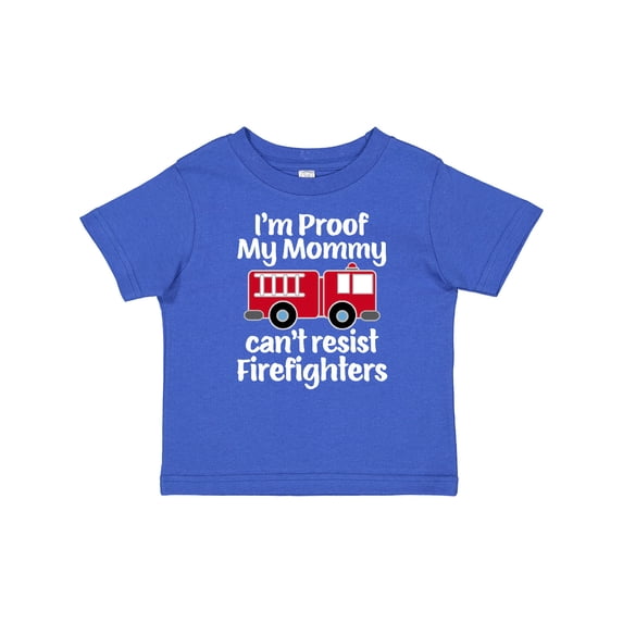 Inktastic Firefighter Daddy Baby Fireman Boys or Girls Baby T-Shirt