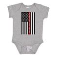 thumbnail image 1 of Inktastic Firefighter Daddy Flag Boys or Girls Baby Bodysuit, 1 of 5