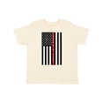 thumbnail image 1 of Inktastic Firefighter Daddy Flag Boys or Girls Toddler T-Shirt, 1 of 5