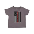 thumbnail image 1 of Inktastic Firefighter Daddy Flag Boys or Girls Toddler T-Shirt, 1 of 5