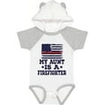thumbnail image 1 of Inktastic Firefighter Flag Aunt Boys or Girls Baby Bodysuit, 1 of 5