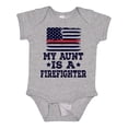 thumbnail image 1 of Inktastic Firefighter Flag Aunt Boys or Girls Baby Bodysuit, 1 of 5