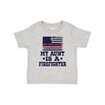thumbnail image 1 of Inktastic Firefighter Flag Aunt Boys or Girls Baby T-Shirt, 1 of 5