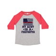 thumbnail image 1 of Inktastic Firefighter Flag Aunt Boys or Girls Toddler T-Shirt, 1 of 5