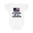 thumbnail image 1 of Inktastic Firefighter Godfather Fireman Boys or Girls Baby Bodysuit, 1 of 5
