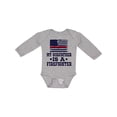 thumbnail image 1 of Inktastic Firefighter Godfather Fireman Boys or Girls Long Sleeve Baby Bodysuit, 1 of 5