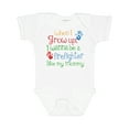 thumbnail image 1 of Inktastic Firefighter Like Mommy Boys or Girls Baby Bodysuit, 1 of 5