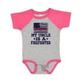thumbnail image 1 of Inktastic Firefighter Uncle Fireman Nephew Boys or Girls Baby Bodysuit, 1 of 5