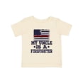 thumbnail image 1 of Inktastic Firefighter Uncle Fireman Nephew Boys or Girls Baby T-Shirt, 1 of 5