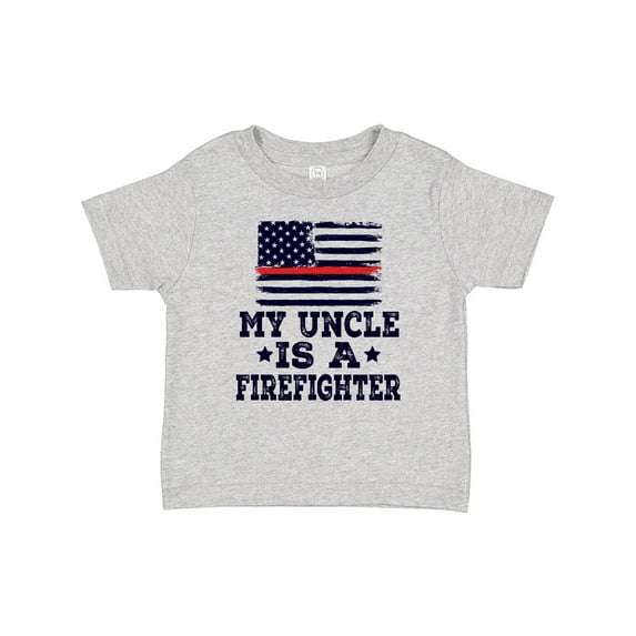Inktastic Firefighter Uncle Fireman Nephew Boys or Girls Baby T-Shirt