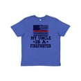 thumbnail image 1 of Inktastic Firefighter Uncle Fireman Nephew Youth T-Shirt, 1 of 5