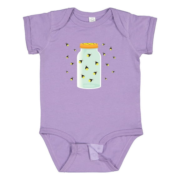 Inktastic Fireflies Summer Vacation Boys or Girls Baby Bodysuit