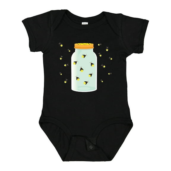 Inktastic Fireflies Summer Vacation Boys or Girls Baby Bodysuit
