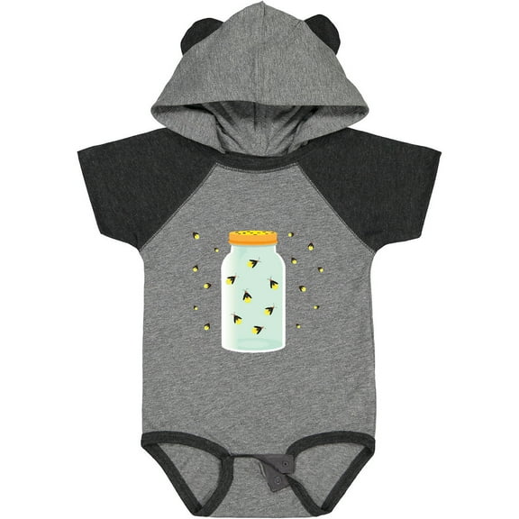 Inktastic Fireflies Summer Vacation Boys or Girls Baby Bodysuit
