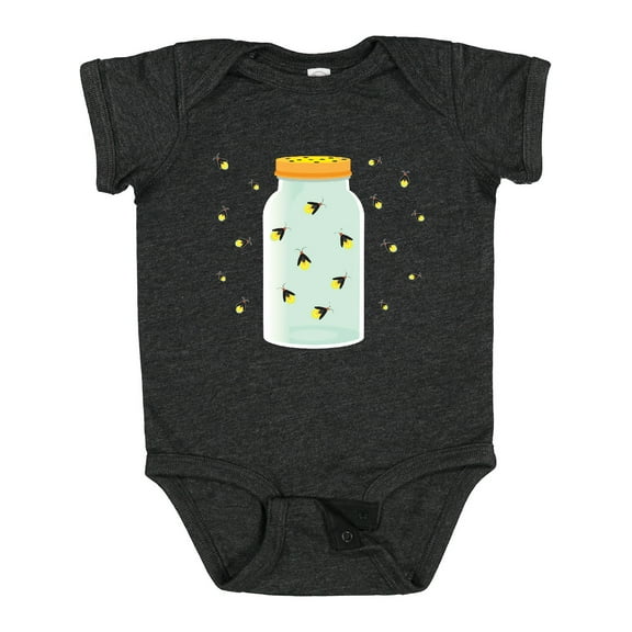 Inktastic Fireflies Summer Vacation Boys or Girls Baby Bodysuit