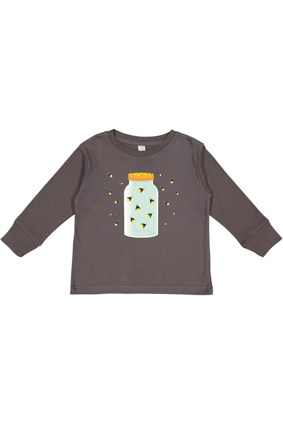 Fireflies Summer Vacation Boys or Girls Long Sleeve Toddler T-Shirt
