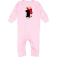 thumbnail image 1 of Inktastic Fireman 1st Birthday Baby Romper Coveralls, 1 of 4