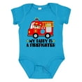 thumbnail image 1 of Inktastic Fireman Daddy is a Firefighter Boys or Girls Baby Bodysuit, 1 of 5