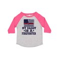 thumbnail image 1 of Inktastic Fireman Daddy is a Firefighter Boys or Girls Toddler T-Shirt, 1 of 5