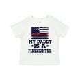 thumbnail image 1 of Inktastic Fireman Daddy is a Firefighter Boys or Girls Toddler T-Shirt, 1 of 5