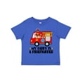 thumbnail image 1 of Inktastic Fireman Daddy is a Firefighter Boys or Girls Toddler T-Shirt, 1 of 5