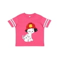 thumbnail image 1 of Inktastic Fireman Dog, Cute Dog, Puppy, Doggo, Dalmatian Boys or Girls Toddler T-Shirt, 1 of 5