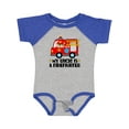 thumbnail image 1 of Inktastic Fireman Uncle is a Firefighter Boys or Girls Baby Bodysuit, 1 of 5