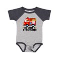 thumbnail image 1 of Inktastic Fireman Uncle is a Firefighter Boys or Girls Baby Bodysuit, 1 of 5