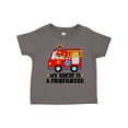 thumbnail image 1 of Inktastic Fireman Uncle is a Firefighter Boys or Girls Toddler T-Shirt, 1 of 5