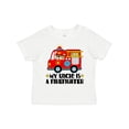 thumbnail image 1 of Inktastic Fireman Uncle is a Firefighter Boys or Girls Toddler T-Shirt, 1 of 5