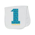 thumbnail image 1 of Inktastic First Birthday-1 Year Old Baby Burp Cloth, 1 of 3