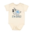 thumbnail image 1 of Inktastic First Birthday 1 Year Old Boy Boys or Girls Baby Bodysuit, 1 of 5