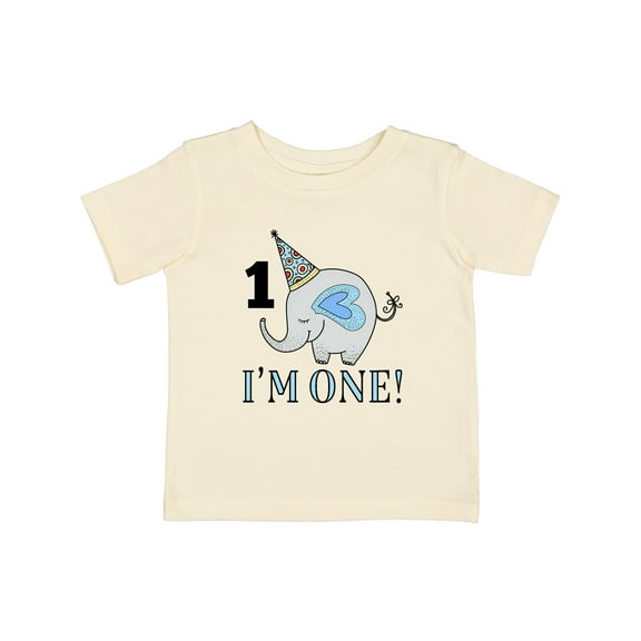 Inktastic First Birthday 1 Year Old Boy Boys or Girls Baby T-Shirt
