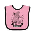 thumbnail image 1 of Inktastic First Birthday 1 Year Old Boys Bear Boys or Girls Baby Bib, 1 of 4