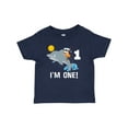 thumbnail image 1 of Inktastic First Birthday 1 Year Old Dolphin Boys or Girls Baby T-Shirt, 1 of 5