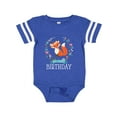 thumbnail image 1 of Inktastic First Birthday 1 Year Old Girl Fox Girls Baby Bodysuit, 1 of 5
