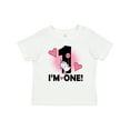 thumbnail image 1 of Inktastic First Birthday 1 Year Old Girl Unicorn Girls Baby T-Shirt, 1 of 5